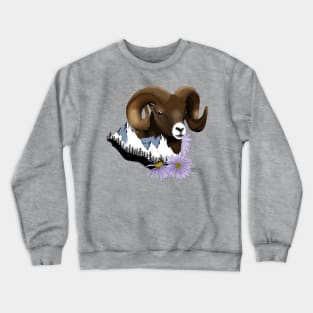 Bighorn Sheep Crewneck Sweatshirt